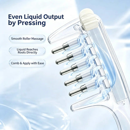 Refillable Scalp Oil Applicator Comb