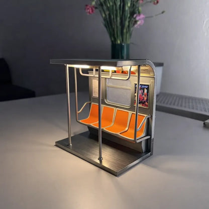 🔥LAST DAY 57% OFF 🚇NYC Subway Train Lamp  | Includes 3 Interchangeable Posters🗽🔥Buy 2 Free Shipping