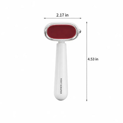 Dual‑Sided Foot Callus Remover, Stainless Steel Blade Foot Scraper 🦶