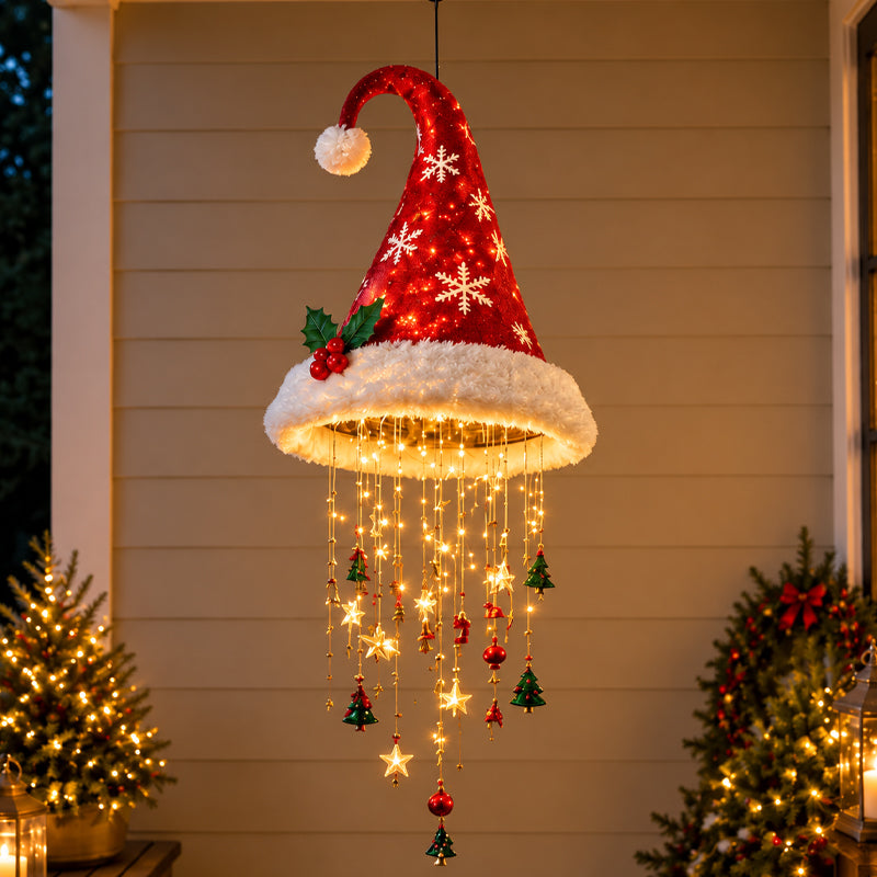 🎄✨ Christmas Hat Pendant Light
