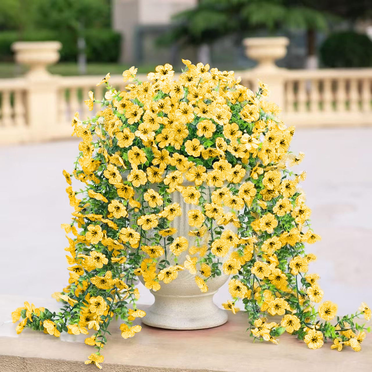 🔥 Last Day 49% OFF 🌸 UV Resistant Artificial Violet Flowers– UV resistant,   Waterproof, Windproof