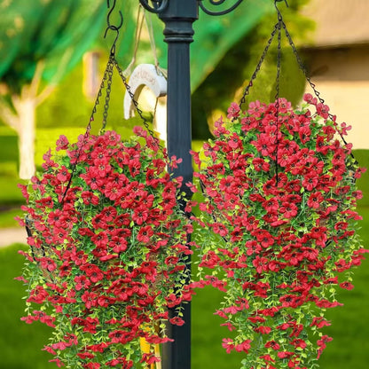 🔥 Last Day 49% OFF 🌸 UV Resistant Artificial Violet Flowers– UV resistant,   Waterproof, Windproof