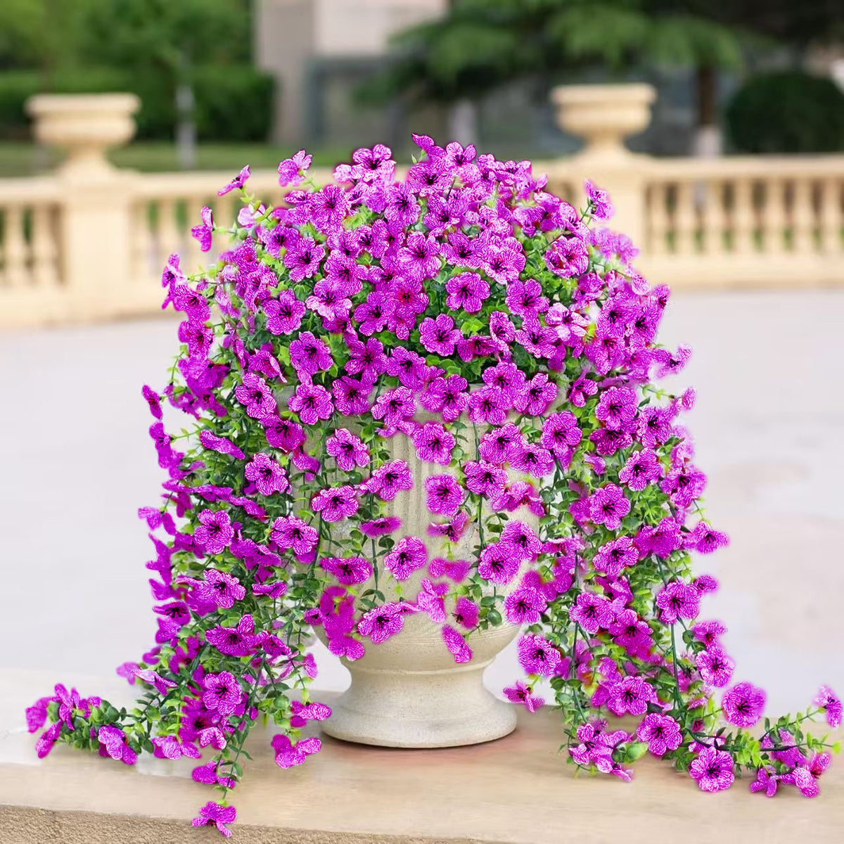 🔥 Last Day 49% OFF 🌸 UV Resistant Artificial Violet Flowers– UV resistant,   Waterproof, Windproof