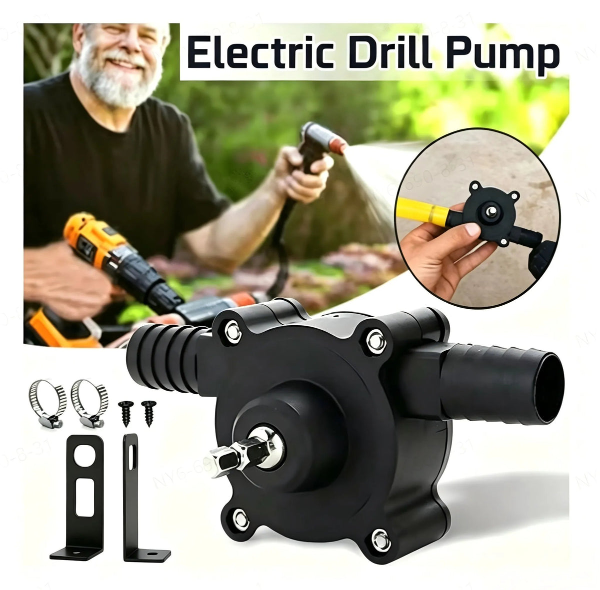 🔥HOT SALE🔥🔥 👨‍🌾🔥Portable Electric Drill Pump