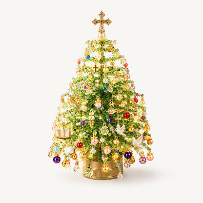 DIY Beaded Christmas Tree Kit – Create Your Own Sparkling Holiday Decoration