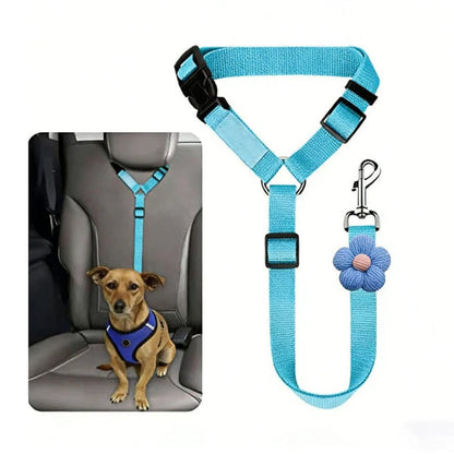 2-in-1 Dog Car Seat Belt& Walking Leash