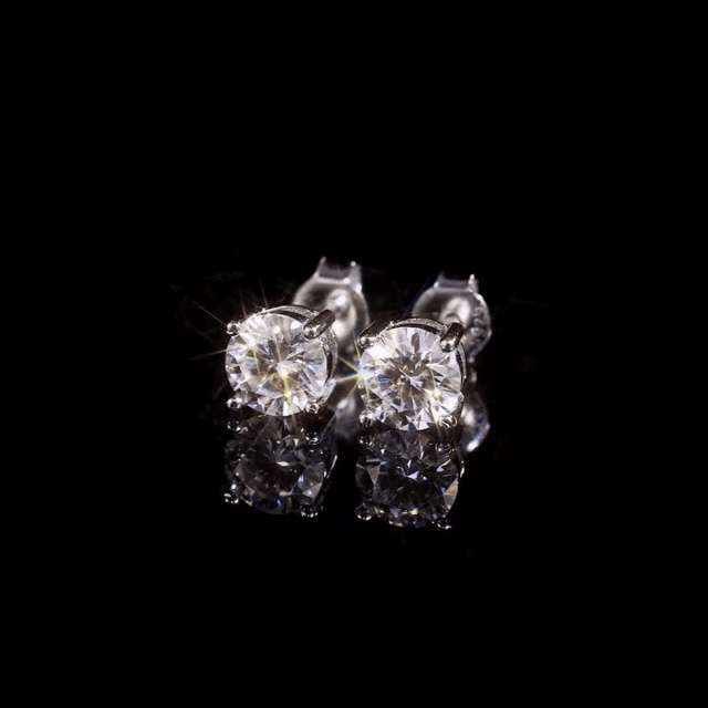 🔥70% OFF Today Only!🔥Classic 4-Prong Moissanite Earrings