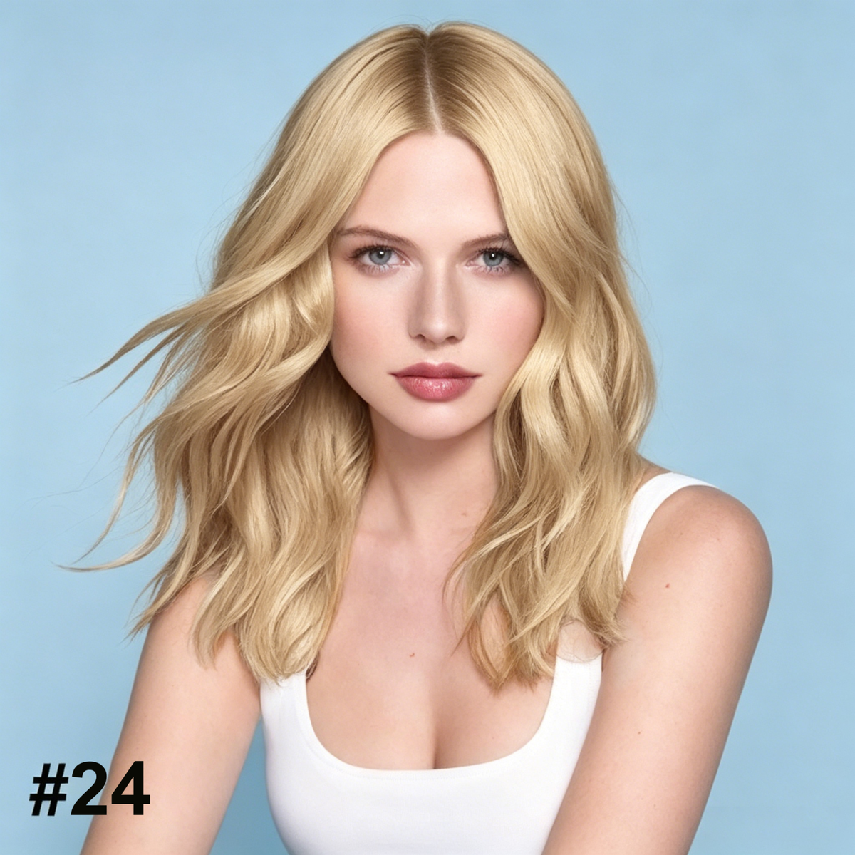 💯Seamless Injected Hand-Tied Invisible Tape In Hair Extension -- 100% VIRGIN HUMAN HAIR(10 Pieces )
