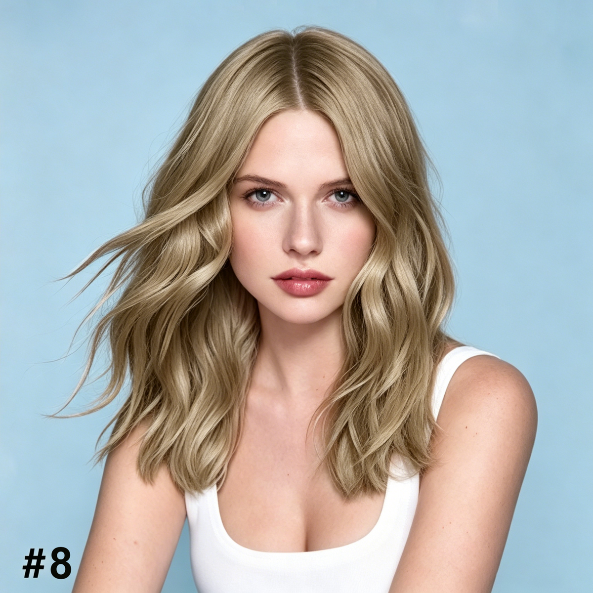 💯Seamless Injected Hand-Tied Invisible Tape In Hair Extension -- 100% VIRGIN HUMAN HAIR(10 Pieces )