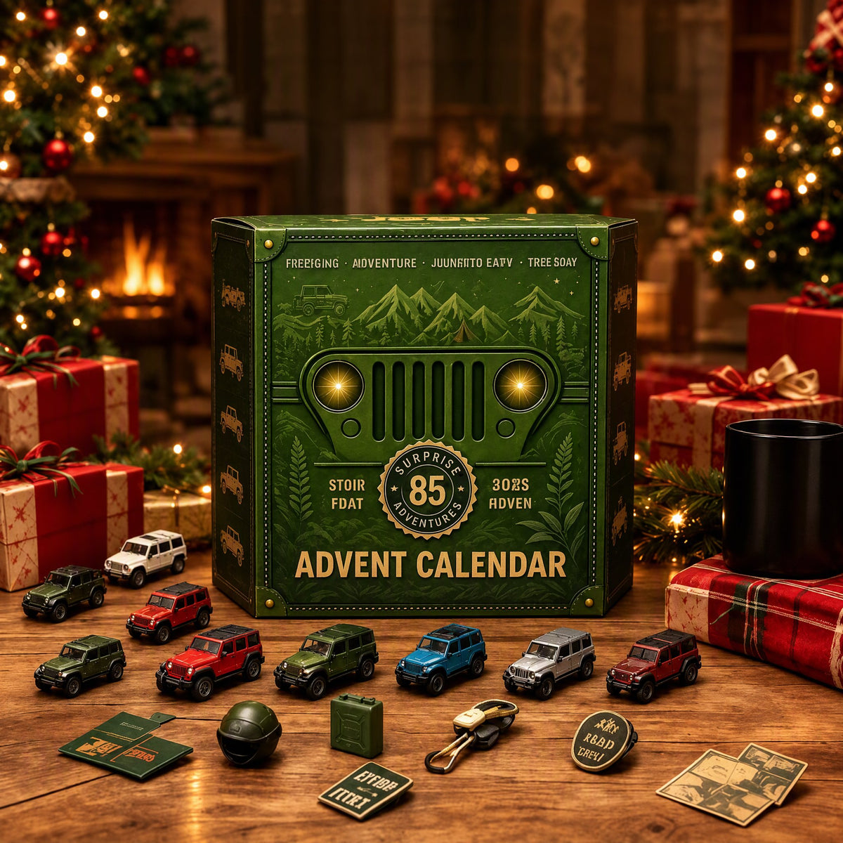 🚗G.P 85th Anniversary 2026 Christmas Countdown Calendar