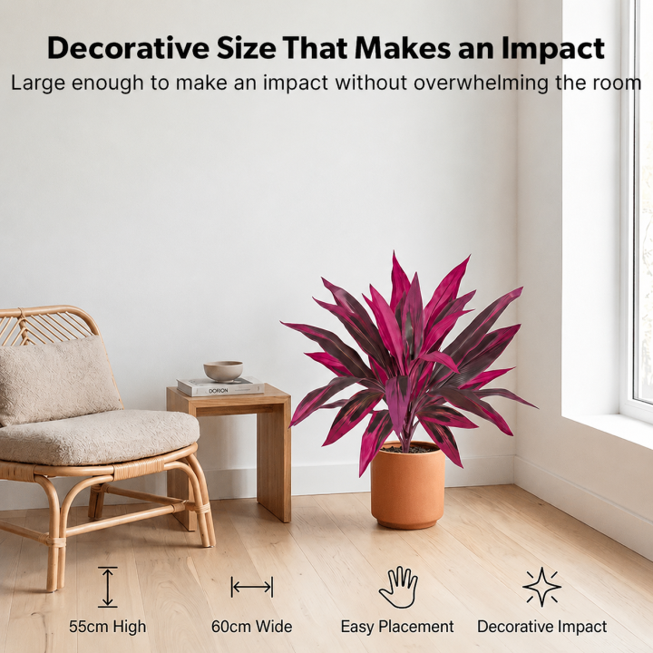 Last Day 60% OFF - Artificial Boston Fern & Dragon's Blood Tree Plants