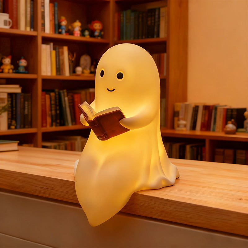 Light-Up Rude Ghost Wall Decor – Funny Halloween Porch Decoration