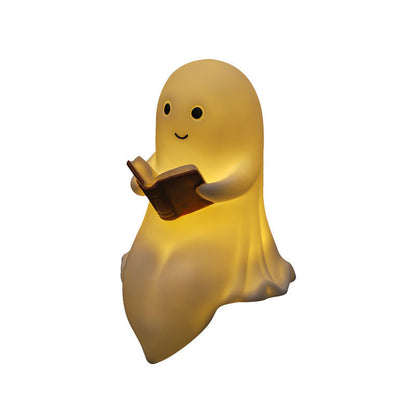 Light-Up Rude Ghost Wall Decor – Funny Halloween Porch Decoration