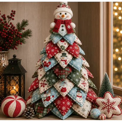 DIY Quilted Santa Christmas Tree Kit