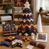 Halloween Patchwork Tree
