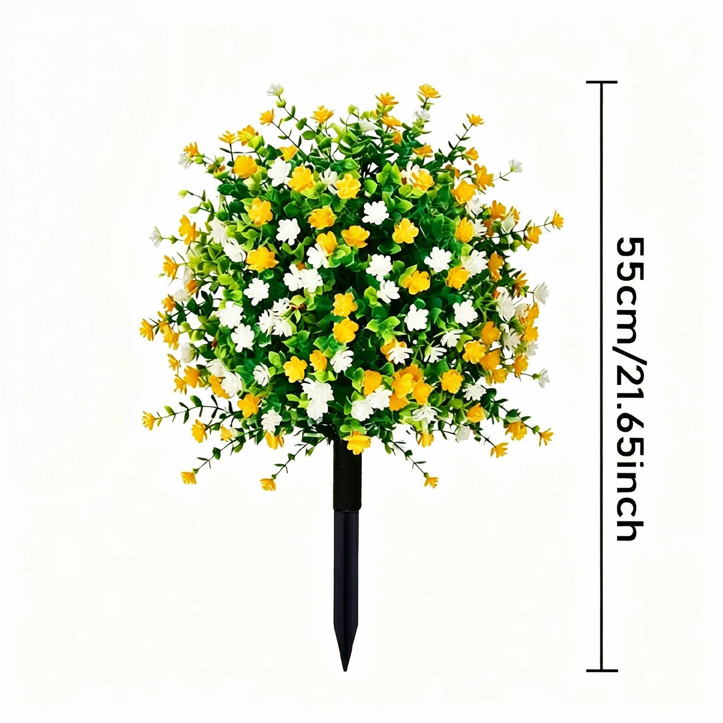 Artificial Potted Trees With Ground Stakes