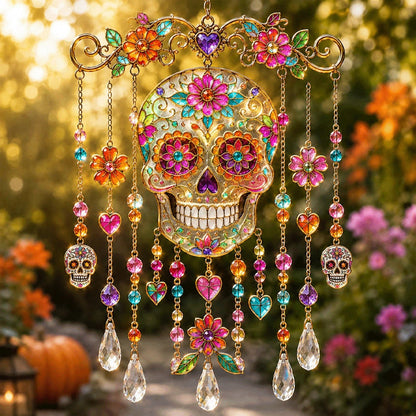 Haunted Glow Ghost Wind Chime