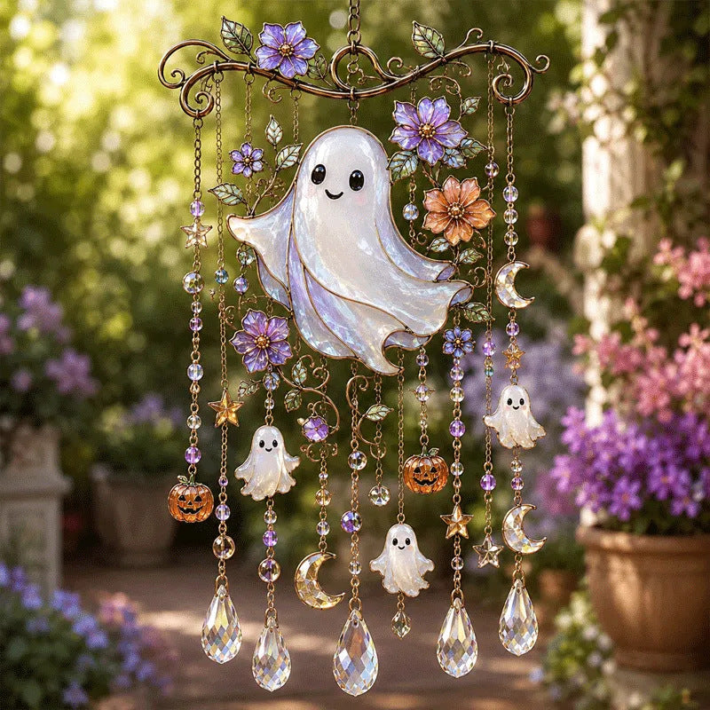 Haunted Glow Ghost Wind Chime