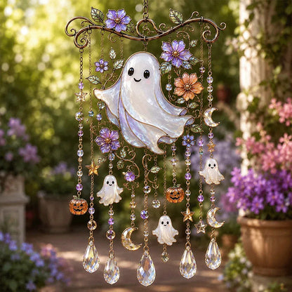 Haunted Glow Ghost Wind Chime