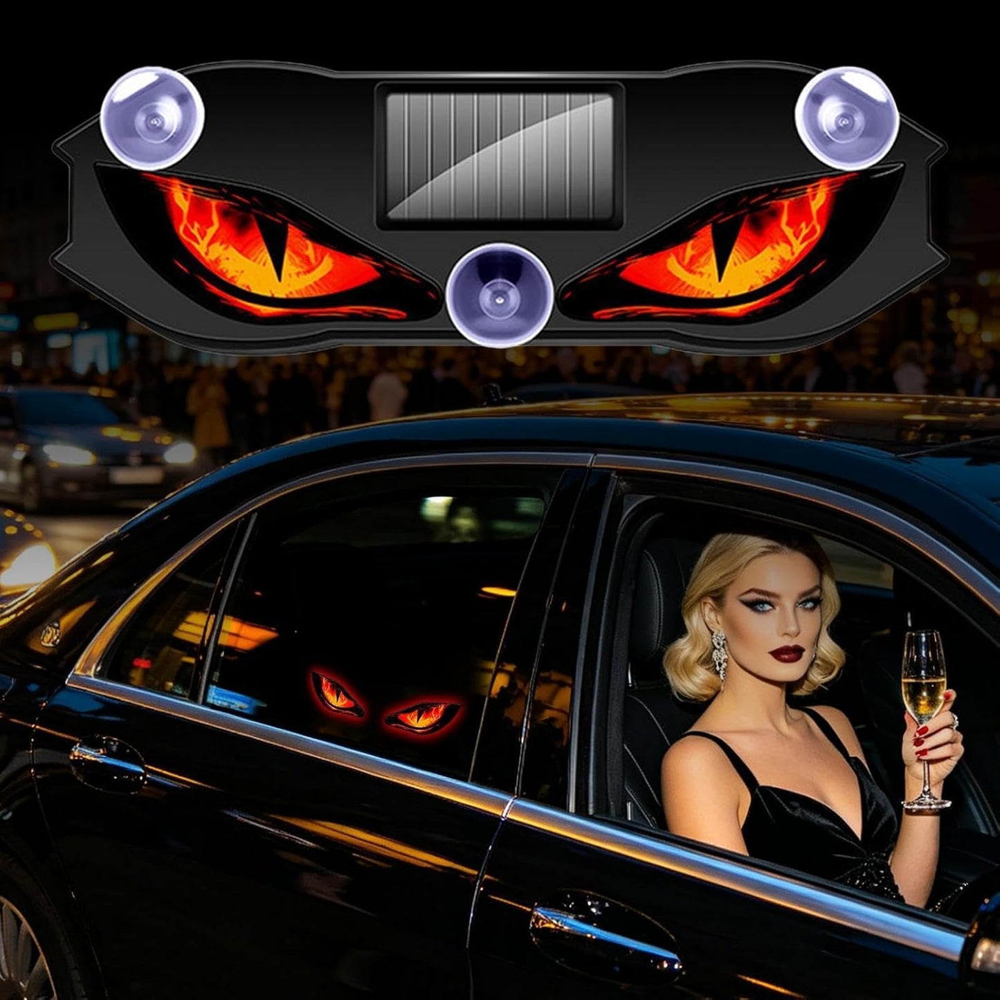 🚗🔆Solar-Powered LED Car Warning Light – 50% OFF! Solar-powered, weatherproof, automatic activation at dark – for more safety on the roadside.🔥🛡️
