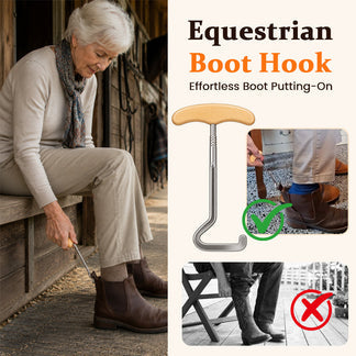 Horse-Shaped Shoe HornHook for Easy Wear