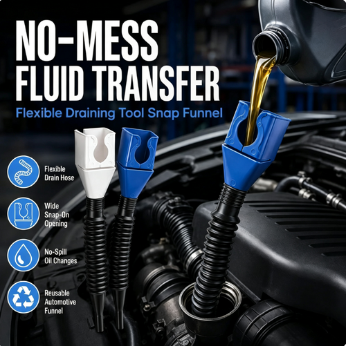 Flexible Draining Tool Snap Funnel