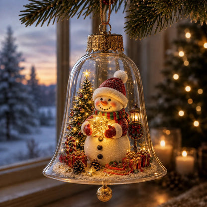 🔥Limited time 48% OFF -✨🎄 Glowing Christmas Story Ornament – Light-Up Mini Holiday Scene