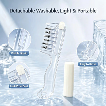 Refillable Scalp Oil Applicator Comb