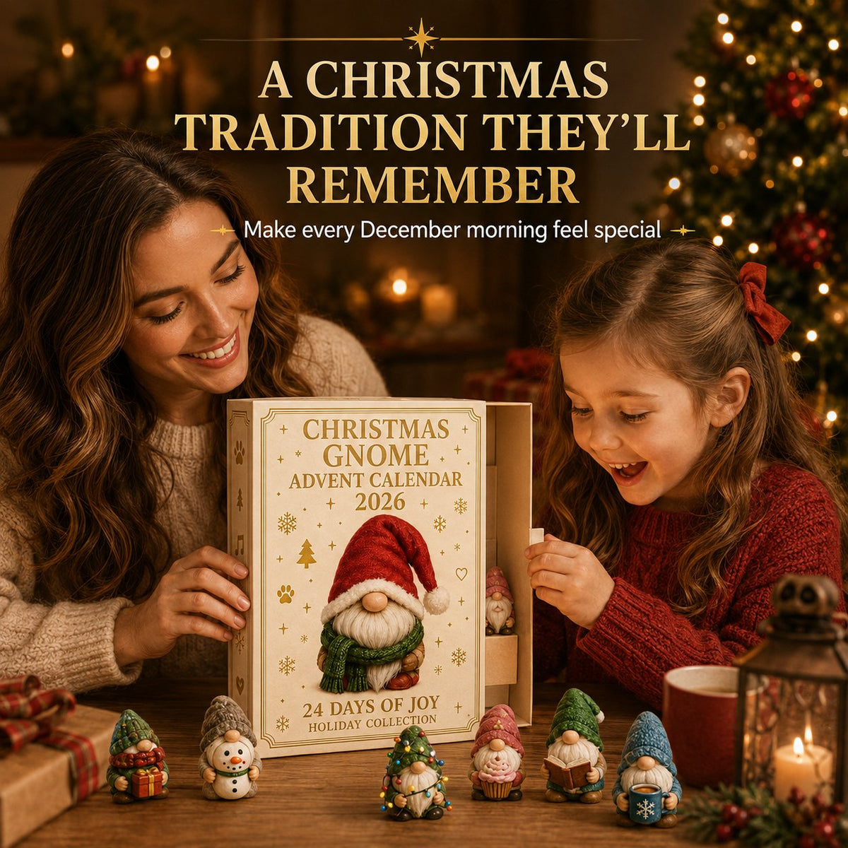 💥 LAST DAY 49% OFF🔥🧙 Gnome Advent Calendar 2026 – 24 Days of Whimsical Holiday Surprises 🎁✨