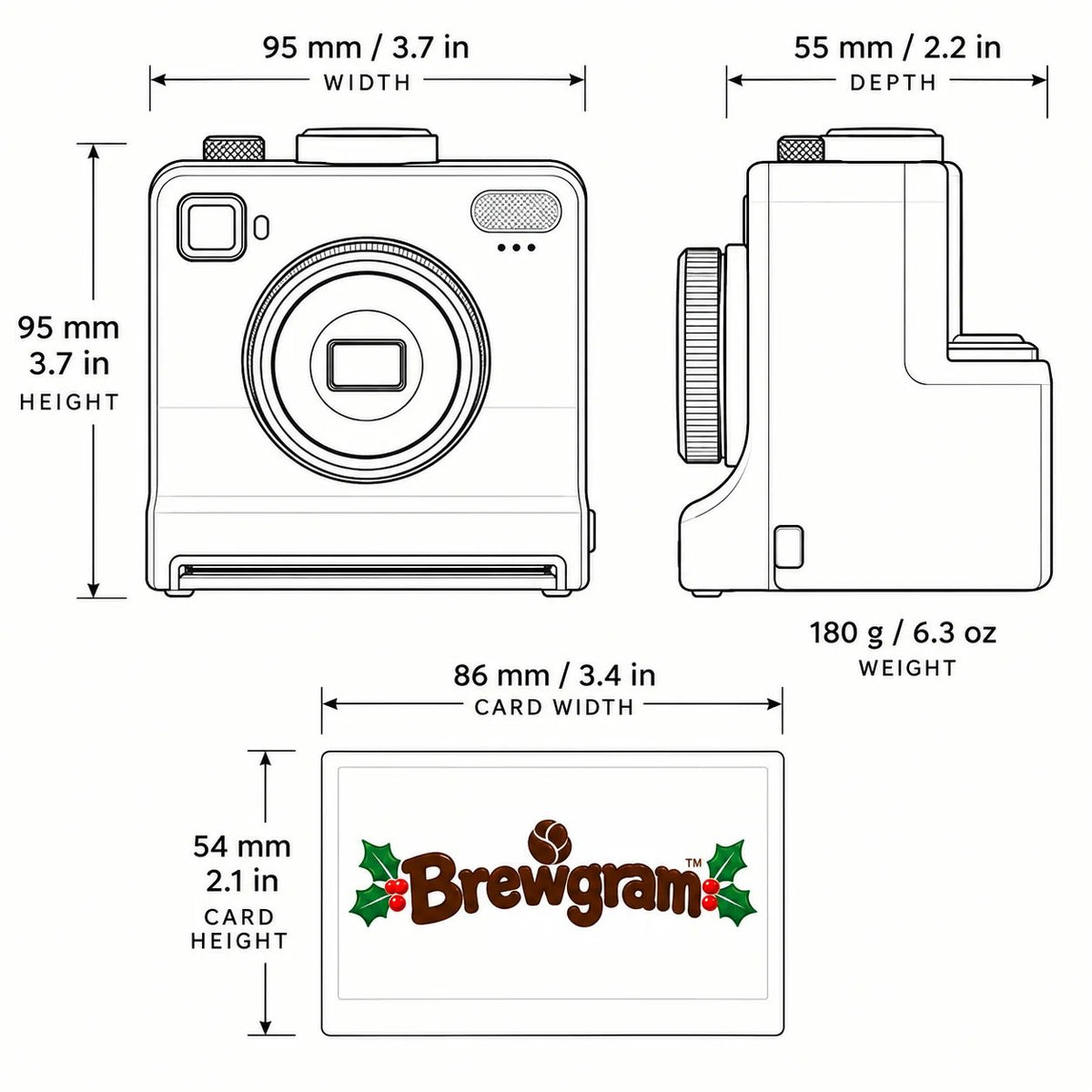 BrewGram Coffee Photo Stencil Printer