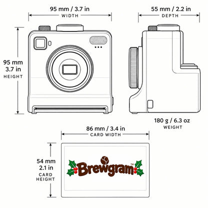 BrewGram Coffee Photo Stencil Printer