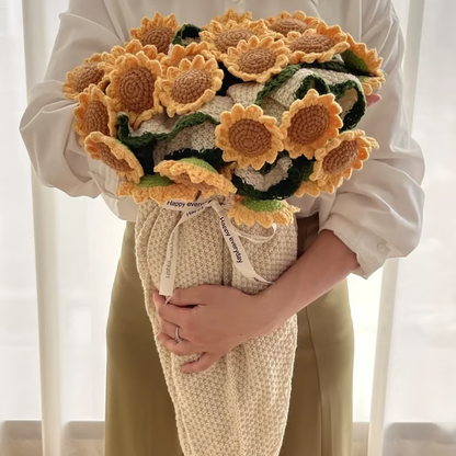 🔥Flash Sale 49% OFF - Premium Rose/Sunflower Bouquet Blanket