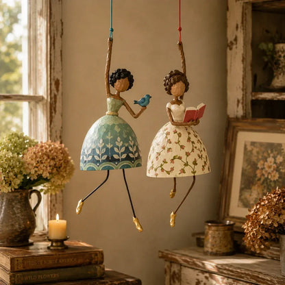 💃Last Day Sale 49% OFF🌸 Let Your Space Dance — Whimsical Dancing Lady Hanging Ornament