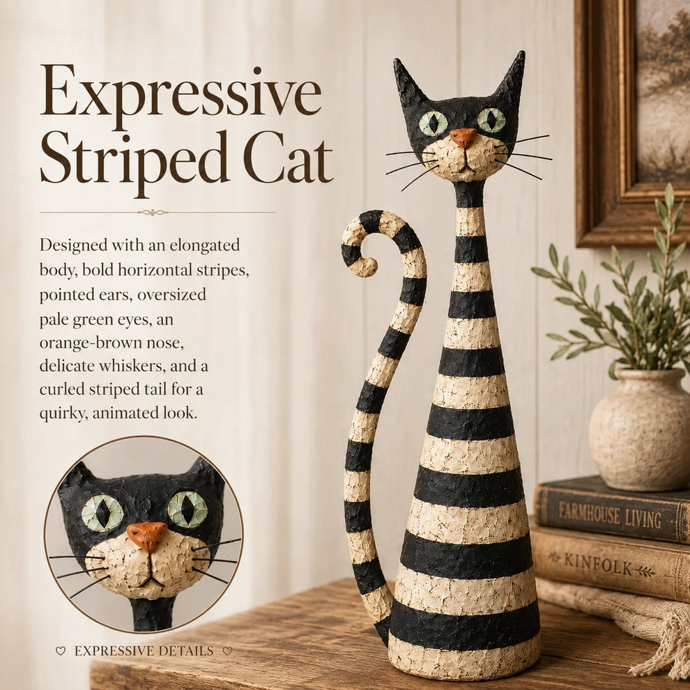 🔥Hot Sale 50% OFF🔥 - Vintage Cat & Lady Sculptures