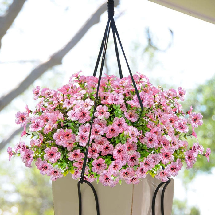 Upgraded High-grade Material Rainproof Lifelike Artificial Flowers With UV-Shield Coating