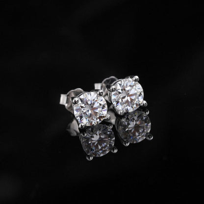 🔥70% OFF Today Only!🔥Classic 4-Prong Moissanite Earrings