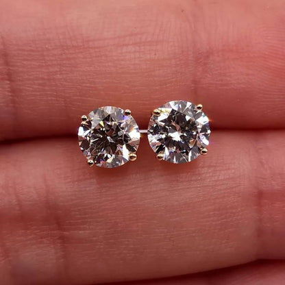 🔥70% OFF Today Only!🔥Classic 4-Prong Moissanite Earrings
