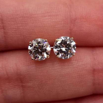 🔥70% OFF Today Only!🔥Classic 4-Prong Moissanite Earrings