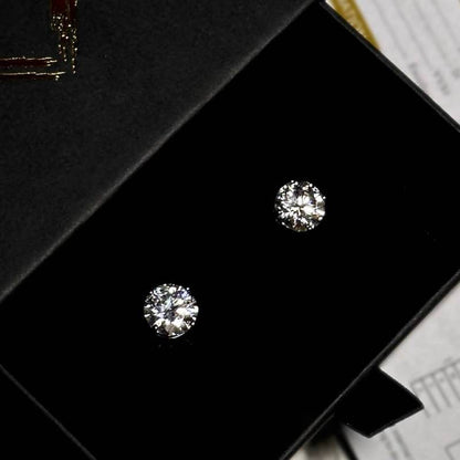 🔥70% OFF Today Only!🔥Classic 4-Prong Moissanite Earrings