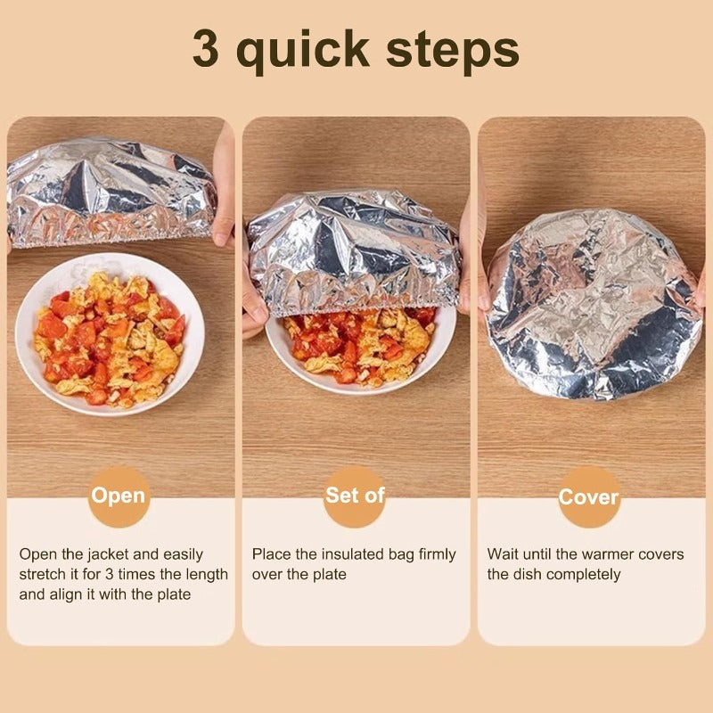 🎖️Insulated Foil Food Covers