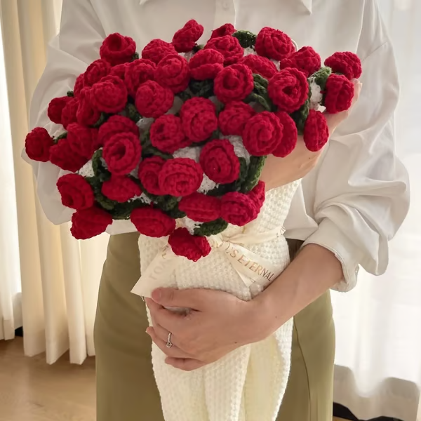 🔥Flash Sale 49% OFF - Premium Rose/Sunflower Bouquet Blanket