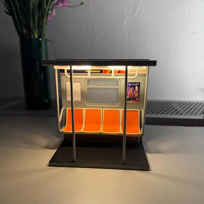 🔥LAST DAY 57% OFF 🚇NYC Subway Train Lamp  | Includes 3 Interchangeable Posters🗽🔥Buy 2 Free Shipping