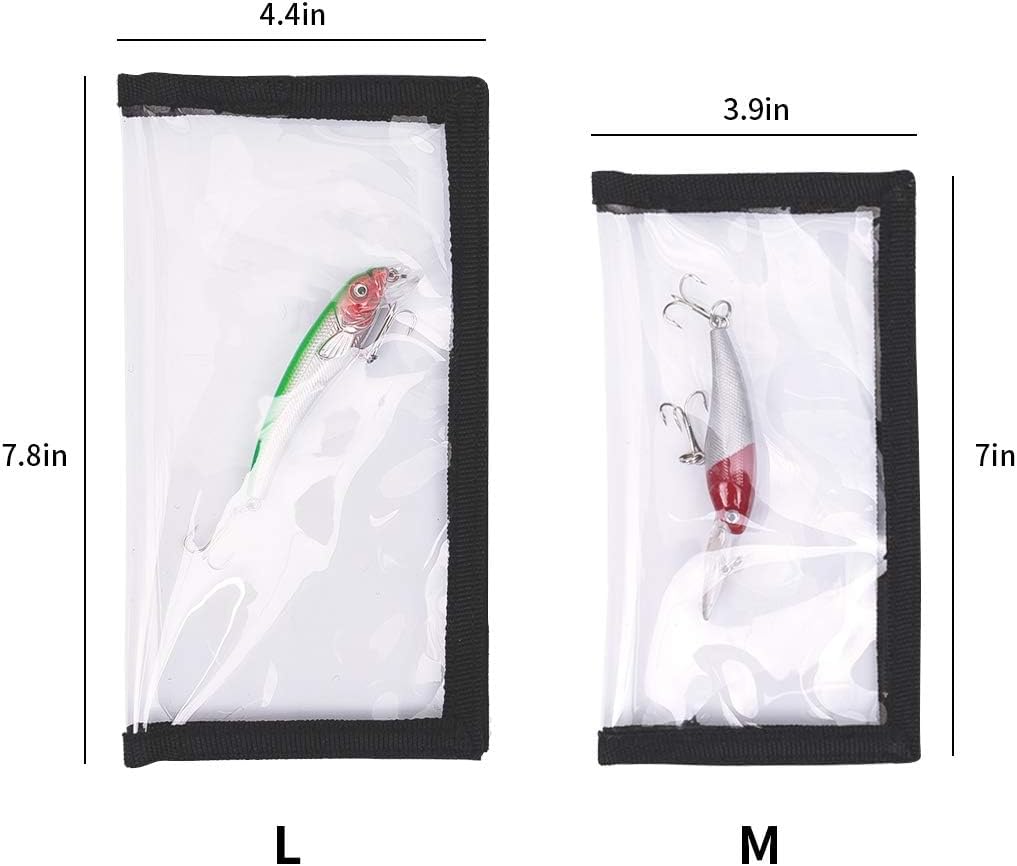 🎣Durable Clear PVC Lure Covers