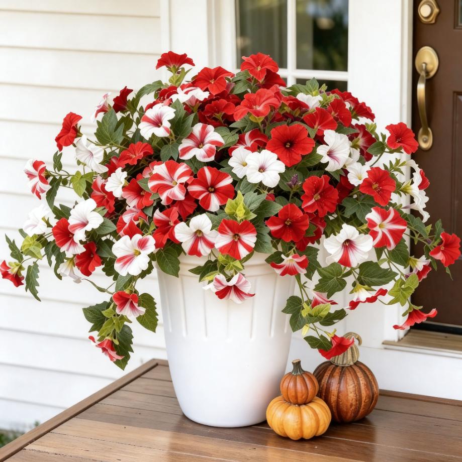 🔥Last Day 70% OFF🔥UV Resistant Faux Petunia Flowers – Fade-Proof Outdoor Floral Decor