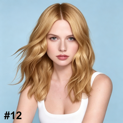 💯Seamless Injected Hand-Tied Invisible Tape In Hair Extension -- 100% VIRGIN HUMAN HAIR(10 Pieces )