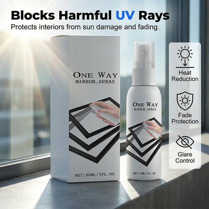 🪟 Half-Price Offer on Reflective Window Spray | One-Way Mirror Effect for Home & Car