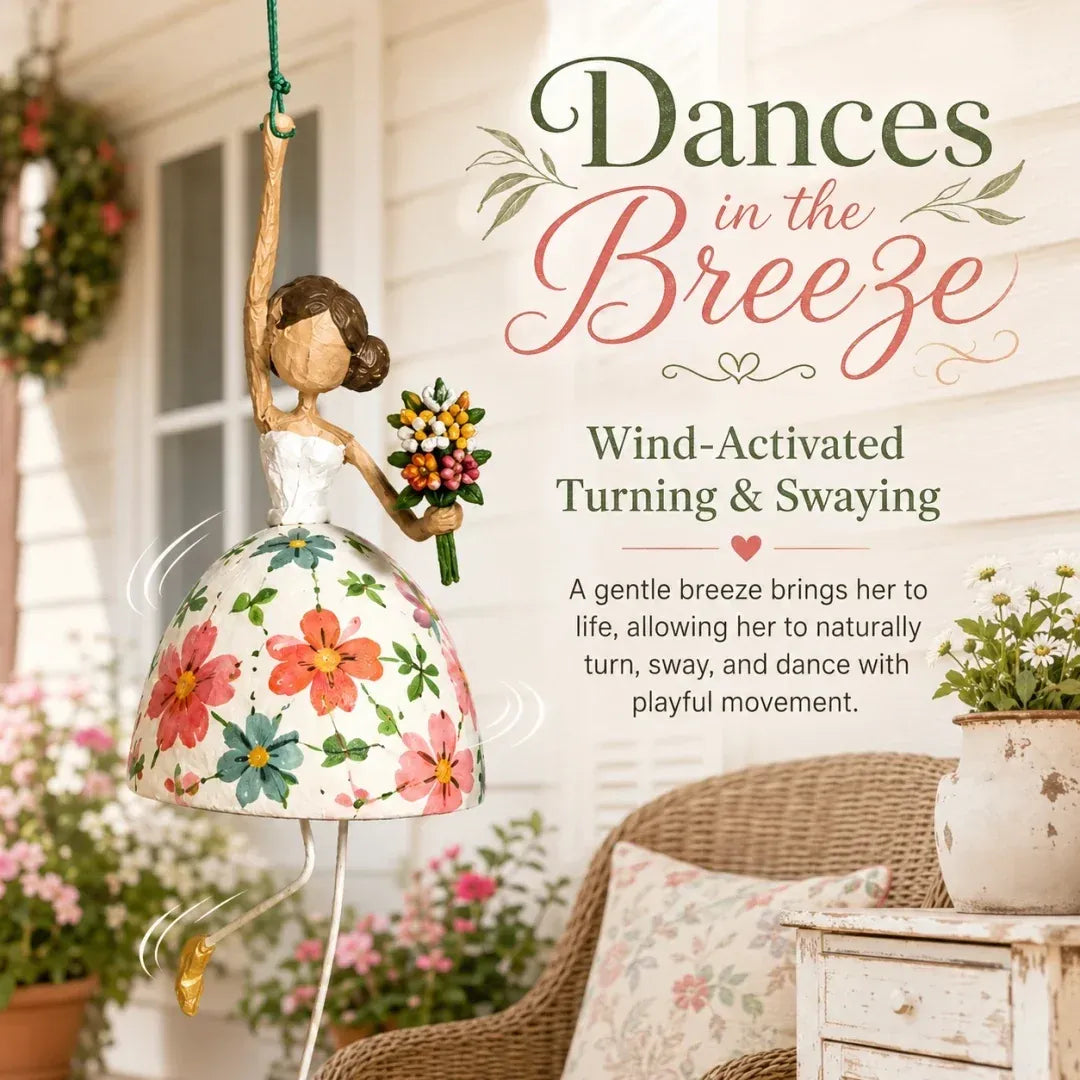 💃Last Day Sale 49% OFF🌸 Let Your Space Dance — Whimsical Dancing Lady Hanging Ornament