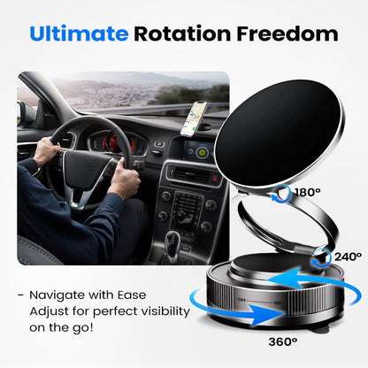 🔥Buy More Save More🔄360° Adjustable Vacuum Magnetic Phone Holder📱🚗