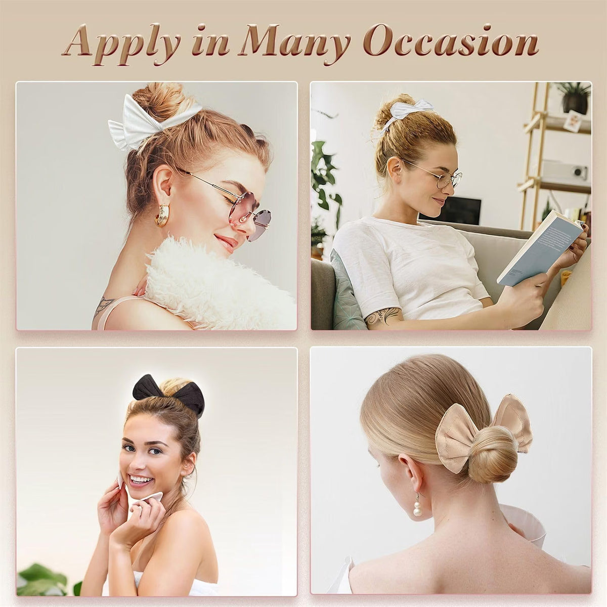🔥HOT SALE🔥Hair Donut Bun Maker, French Twist for Women Girls