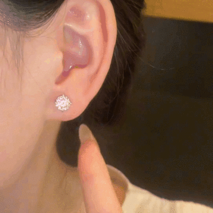 🔥70% OFF Today Only!🔥Classic 4-Prong Moissanite Earrings